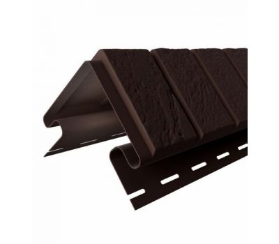 Угол наружный для цокольного сайдинга Кирпич Славянка Корица от производителя  Доломит по цене 1 292 р