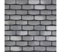 Плитка Фасадная битумная, HAUBERK камень Сланец (2.2 кв. м) Плитка Фасадная битумная, HAUBERK камень Сланец (2.2 кв. м)