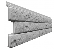 Фасадные панели - серия LUX BERGART под камень Табачный