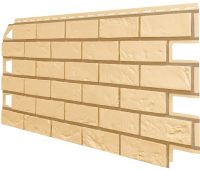 Фасадные панели (Цокольный Сайдинг) VOX Vilo Brick Песочный