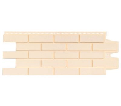 Фасадная панель Стандарт клинкерный кирпич Бежевый от производителя Grand Line по цене 499 р Фасадная панель Стандарт клинкерный кирпич Бежевый от производителя Grand Line по цене 499 р