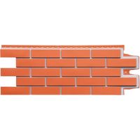 Фасадные панели Премиум клинкерный кирпич Терракотовый (шов RAL 7006) Фасадные панели Премиум клинкерный кирпич Терракотовый (шов RAL 7006)