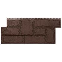 Фасадные панели СЕРИЯ ЭКО-1 Гранит Марсель - Браун