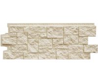 Фасадные панели Стандарт Дикий камень Молочный Фасадные панели Стандарт Дикий камень Молочный