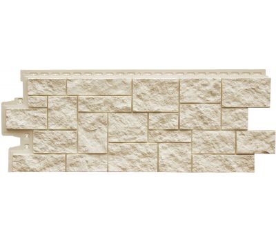 Фасадные панели Стандарт Дикий камень Молочный от производителя Grand Line по цене 485 р Фасадные панели Стандарт Дикий камень Молочный от производителя Grand Line по цене 485 р