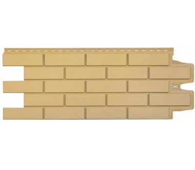 Фасадная панель Стандарт клинкерный кирпич Песочный от производителя Grand Line по цене 499 р Фасадная панель Стандарт клинкерный кирпич Песочный от производителя Grand Line по цене 499 р