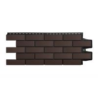 Фасадные панели Премиум клинкерный кирпич Шоколадный (шов RAL 9005) Фасадные панели Премиум клинкерный кирпич Шоколадный (шов RAL 9005)