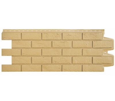 Фасадные панели Стандарт состаренный кирпич Песочный от производителя Grand Line по цене 488 р Фасадные панели Стандарт состаренный кирпич Песочный от производителя Grand Line по цене 488 р