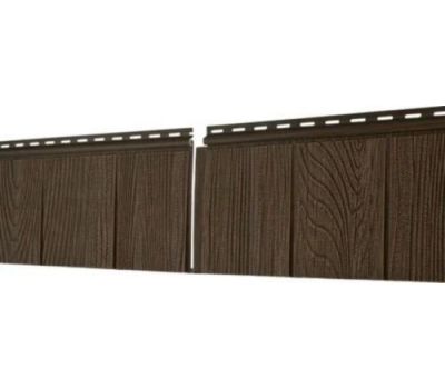 Фасадная панель S-Lock Щепа Каштан от производителя Ю-Пласт по цене 419 р Фасадная панель S-Lock Щепа Каштан от производителя Ю-Пласт по цене 419 р