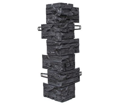 Угол для цокольного сайдинга Скалистый камень - Кингстон от производителя Royal Stone по цене 790 р Угол для цокольного сайдинга Скалистый камень - Кингстон от производителя Royal Stone по цене 790 р