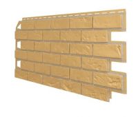 Фасадные панели (цокольный сайдинг) Оптима Кирпич Бежевый