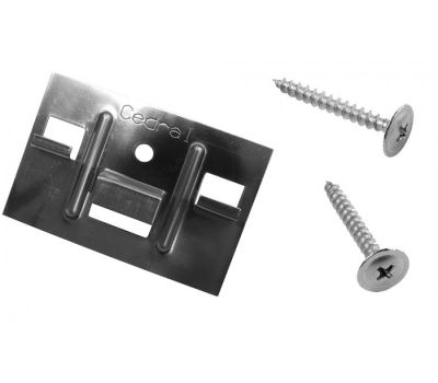 КЛЯММЕР + САМОРЕЗЫ 3,9Х30мм(по дереву) ДЛЯ CEDRAL CLICK 250 ШТ от производителя Cedral по цене 9 000 р КЛЯММЕР + САМОРЕЗЫ 3,9Х30мм(по дереву) ДЛЯ CEDRAL CLICK 250 ШТ от производителя Cedral по цене 9 000 р