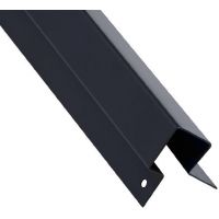 Внешний асимметричный угловой профиль RAL 7024 Внешний асимметричный угловой профиль RAL 7024