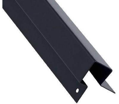 Внешний асимметричный угловой профиль RAL 7024 от производителя FCS Group по цене 3 685 р Внешний асимметричный угловой профиль RAL 7024 от производителя FCS Group по цене 3 685 р