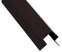 Внешний асимметричный угловой профиль RAL 8017 Внешний асимметричный угловой профиль RAL 8017