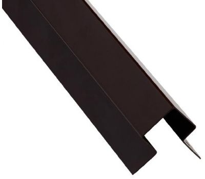 Внешний асимметричный угловой профиль RAL 8017 от производителя FCS Group по цене 3 685 р Внешний асимметричный угловой профиль RAL 8017 от производителя FCS Group по цене 3 685 р