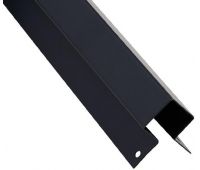 Внешний симметричный угловой профиль RAL 7024 Внешний симметричный угловой профиль RAL 7024