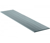 Фиброцементный сайдинг Одноцветный 190х3000х8мм КС 18 Серебристо серый Фиброцементный сайдинг Одноцветный 190х3000х8мм КС 18 Серебристо серый