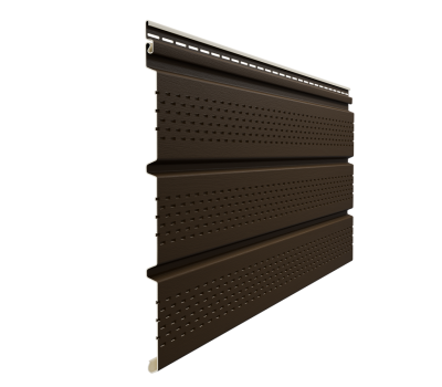 Софит Элит со сплошной перфорацией коричневый (темный дуб) от производителя по цене 740 р Софит Элит со сплошной перфорацией коричневый (темный дуб) от производителя по цене 740 р