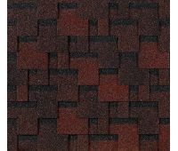 Гибкая черепица Лабиринт Красный Гибкая черепица Лабиринт Красный