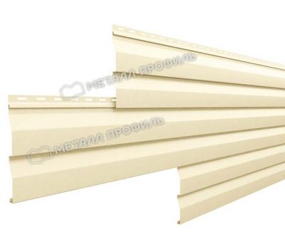 Металлический сайдинг МП СК-14х226 NormanMP (ПЭ-01-1015-0.5) Светлая слоновая кость от производителя  Металл Профиль по цене 1 550 р