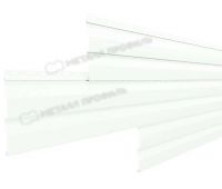 Металлический сайдинг МП СК-14х226 (ПЭП-01-9003-0.45) Белый