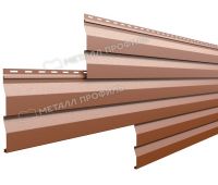 Металлический сайдинг МП СК-14х226 (VikingMP E-20-8004-0.5) Коричневая медь Металлический сайдинг МП СК-14х226 (VikingMP E-20-8004-0.5) Коричневая медь