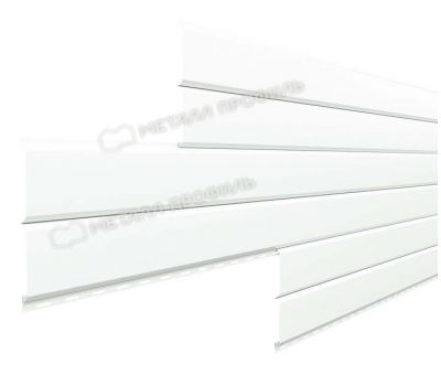 Металлический сайдинг Lбрус-15х240 (ПЭ-01-9003-0.5) Белый от производителя Металл Профиль по цене 1 550 р Металлический сайдинг Lбрус-15х240 (ПЭ-01-9003-0.5) Белый от производителя Металл Профиль по цене 1 550 р