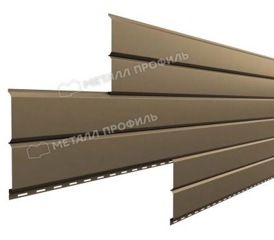 Металлический сайдинг Lбрус-15х240 (ПРМ-03-Ephyra-0.5) Золотой металлик от производителя Металл Профиль по цене 1 550 р Металлический сайдинг Lбрус-15х240 (ПРМ-03-Ephyra-0.5) Золотой металлик от производителя Металл Профиль по цене 1 550 р