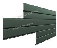 Металлический сайдинг Lбрус-15х240 (ПРМ-03-Pegasus-0.5) Светло-зеленый металлик