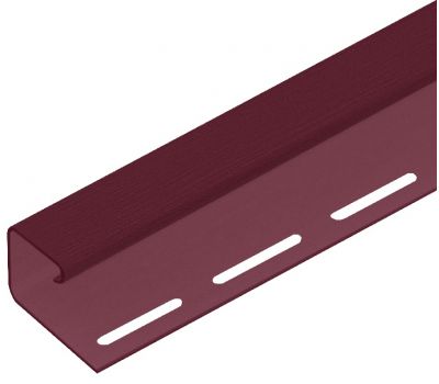 J-профиль Бургунд от производителя  Tecos по цене 362 р