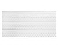 Софит тройной с перфорацией Белый Софит тройной с перфорацией Белый