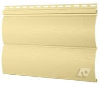 Виниловый сайдинг серия «Blockhouse D4,5», Кремовый от производителя Vinyl-On по цене 485 р Виниловый сайдинг серия «Blockhouse D4,5», Кремовый от производителя Vinyl-On по цене 485 р