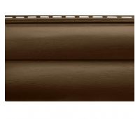 Сайдинг Blockhouse Bh-02 (Блокхаус), Орех тёмный Сайдинг Blockhouse Bh-02 (Блокхаус), Орех тёмный