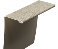 Околооконный профиль универсальный под дерево 89/254 мм Амурский Околооконный профиль универсальный под дерево 89/254 мм Амурский