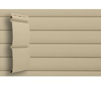 Виниловый сайдинг классик D4.8 Блокхаус - Бежевый Виниловый сайдинг классик D4.8 Блокхаус - Бежевый