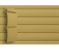 Виниловый сайдинг премиум D4.8 Блокхаус - Карамельный Виниловый сайдинг премиум D4.8 Блокхаус - Карамельный
