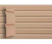 Виниловый сайдинг премиум, Корабельный брус 3,66 м - Персиковый Виниловый сайдинг премиум, Корабельный брус 3,66 м - Персиковый