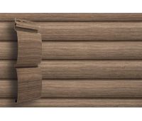 Виниловый сайдинг Tundra Блок-хаус - Кедр Виниловый сайдинг Tundra Блок-хаус - Кедр