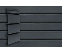 Виниловый сайдинг Архитектурный планкен Acryl Графит Виниловый сайдинг Архитектурный планкен Acryl Графит