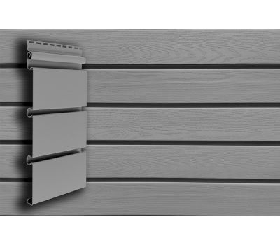 Виниловый сайдинг Архитектурный планкен Standart Серый от производителя Grand Line по цене 394 р Виниловый сайдинг Архитектурный планкен Standart Серый от производителя Grand Line по цене 394 р