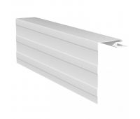 Приоконная планка (околооконный профиль) белый для сайдинга