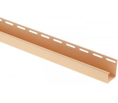 J-профиль Люкс Крашенный, T-15, ВН, Золотистый от производителя  Альта-профиль по цене 409 р