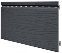 Виниловый сайдинг панель одинарная Kerrafront Classic - Anthracite Виниловый сайдинг панель одинарная Kerrafront Classic - Anthracite