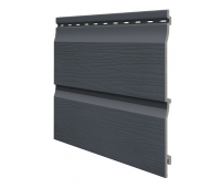 Виниловый сайдинг панель двойная Kerrafront Classic - Anthracite Виниловый сайдинг панель двойная Kerrafront Classic - Anthracite