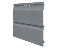 Виниловый сайдинг панель двойная Kerrafront Classic - Quartz Grey Виниловый сайдинг панель двойная Kerrafront Classic - Quartz Grey