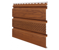 Софиты ламинированные с центральной перфорацией, Дуб Золотой Софиты ламинированные с центральной перфорацией, Дуб Золотой