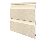 Виниловый сайдинг панель двойная Kerrafront T-Rex - Beige Виниловый сайдинг панель двойная Kerrafront T-Rex - Beige