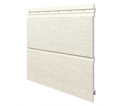 Виниловый сайдинг панель двойная Kerrafront Modern Wood - White от производителя Vox по цене 4 134 р Виниловый сайдинг панель двойная Kerrafront Modern Wood - White от производителя Vox по цене 4 134 р