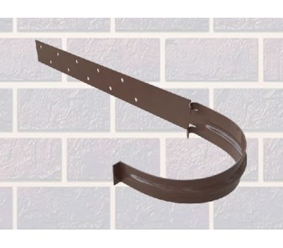 Кронштейн желоба Коричневый от производителя Альта-профиль по цене 215 р Кронштейн желоба Коричневый от производителя Альта-профиль по цене 215 р